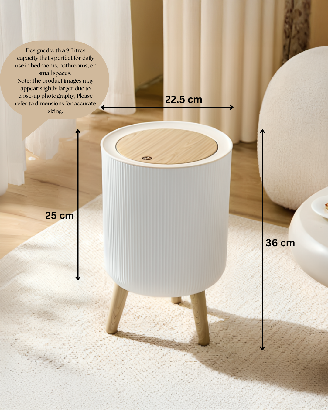 Modern Circle Dustbin