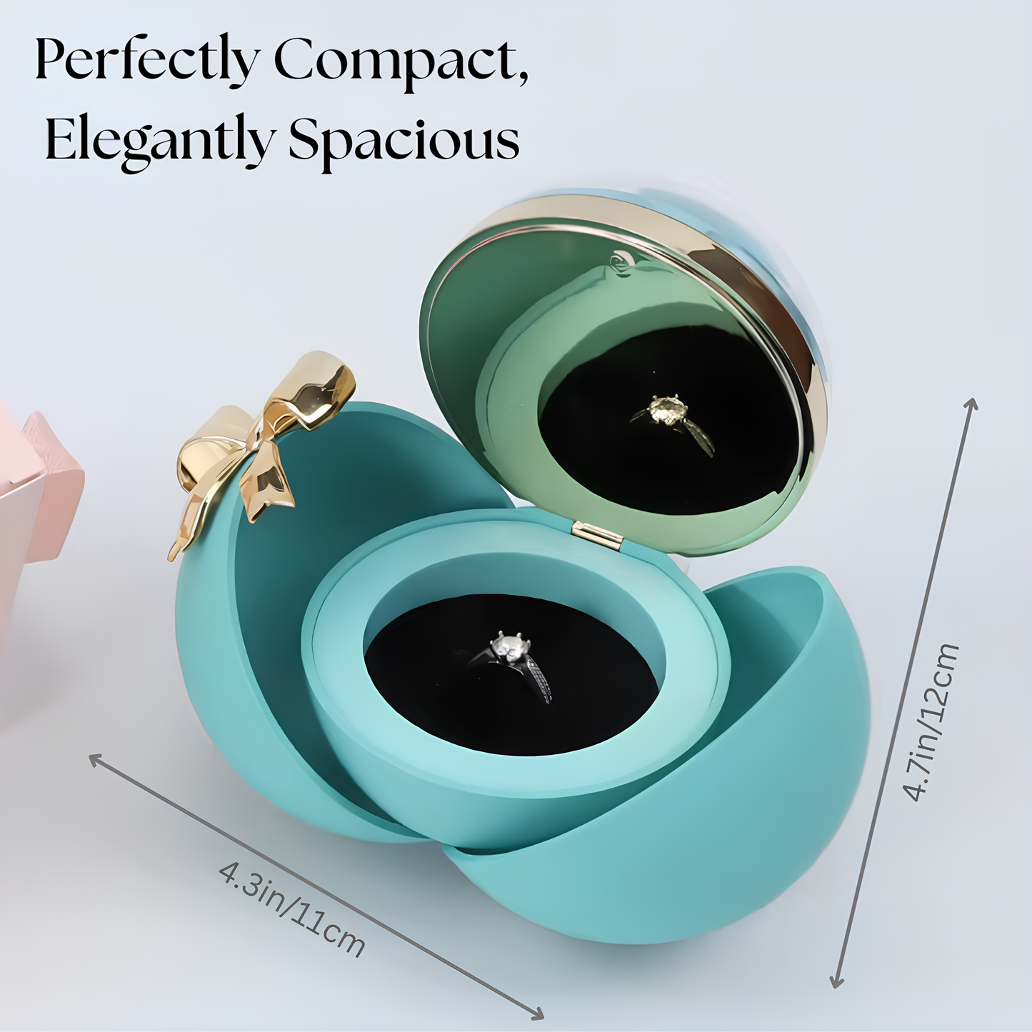 Luxury Eternal Rose Jewelry Gift Box