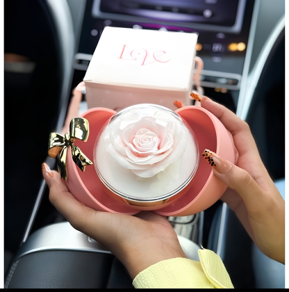 Luxury Eternal Rose Jewelry Gift Box