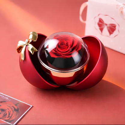 Luxury Eternal Rose Jewelry Gift Box