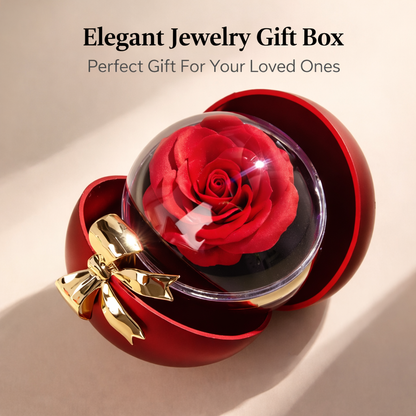 Luxury Eternal Rose Jewelry Gift Box