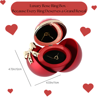 Luxury Eternal Rose Jewelry Gift Box