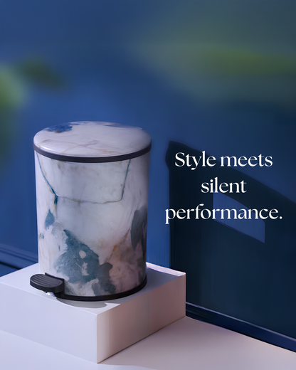 Marble Design Dustbin