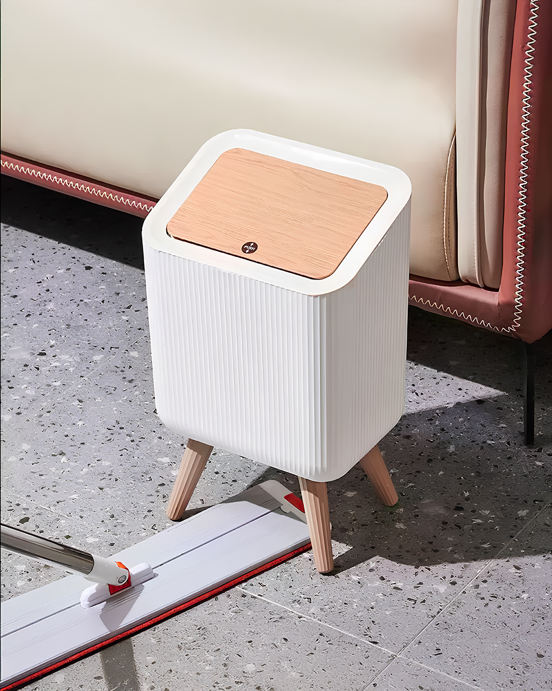 Modern Square Dustbin