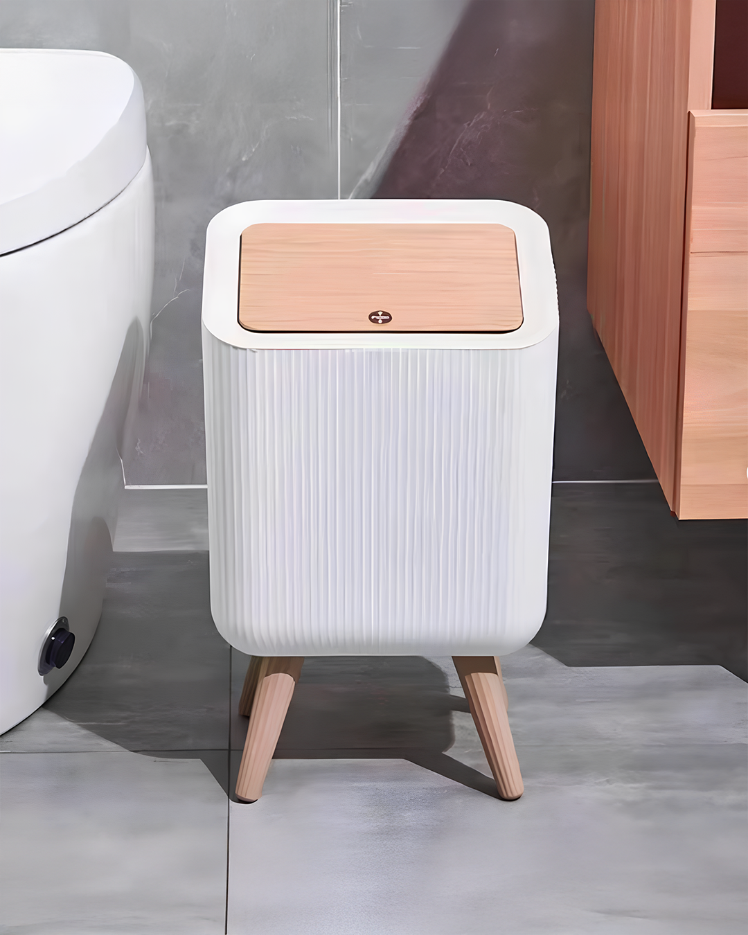 Modern Square Dustbin
