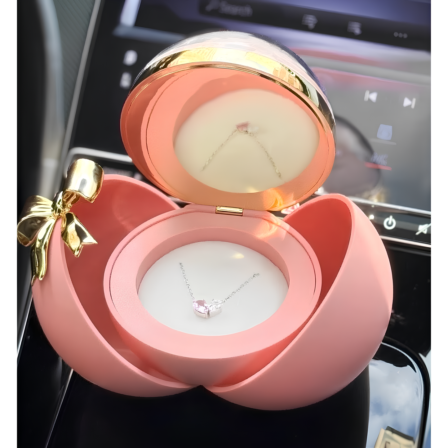 Luxury Eternal Rose Jewelry Gift Box